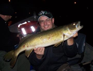 Walleye fishing the Oswego River NY from driftboats