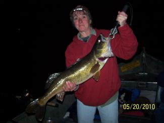 Walleye fishing the Oswego River NY from driftboats